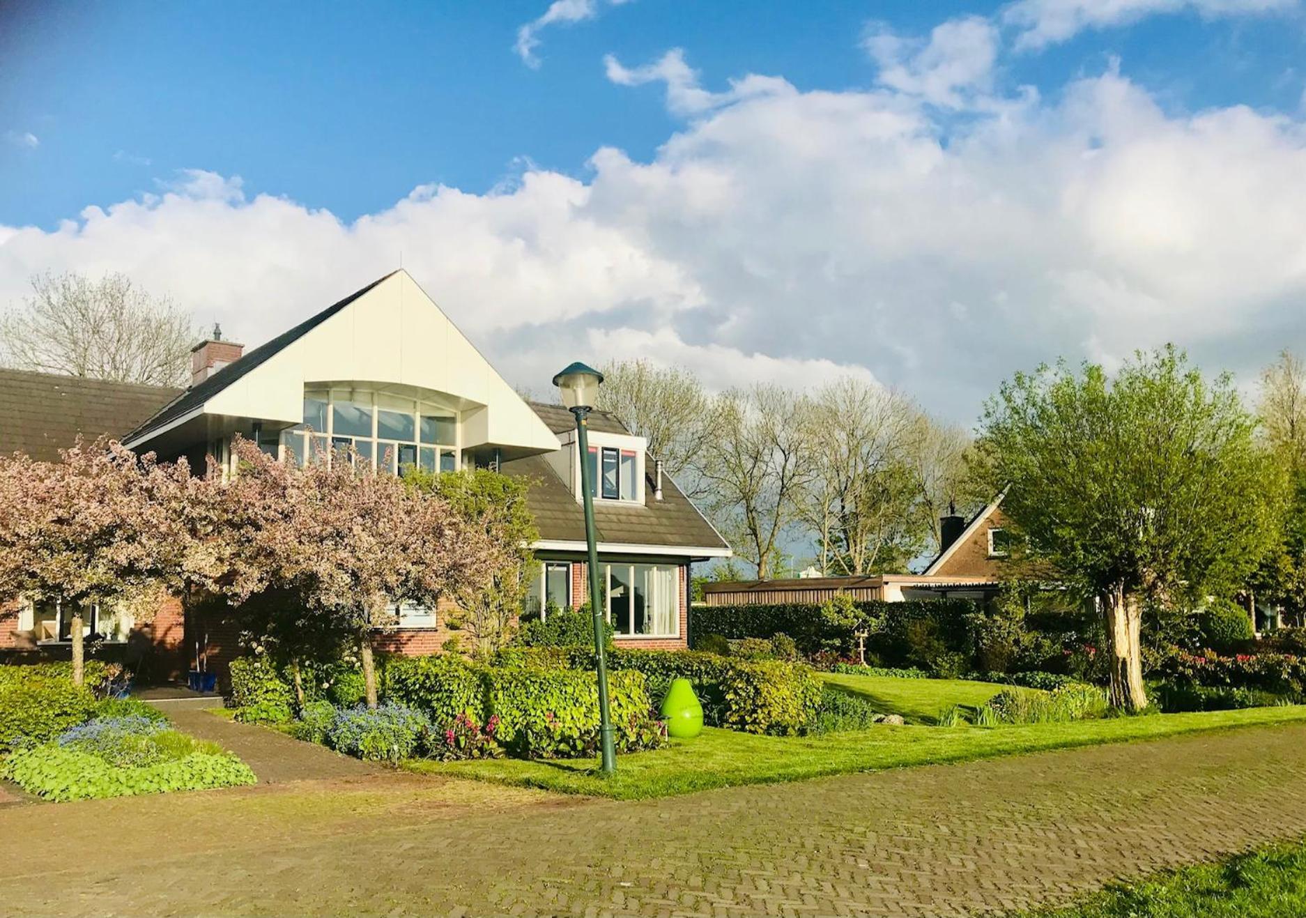 Gastenverblijf Villa Buitenplaats Wergea Contactloos Inchecken Naarderburen Exterior foto